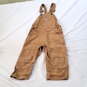 Kids carhartt overalls 4t